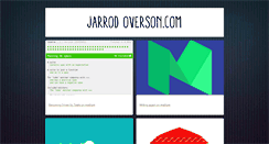 Desktop Screenshot of jarrodoverson.com